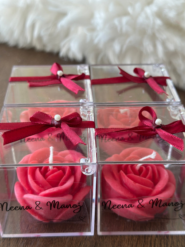 Rose Candle