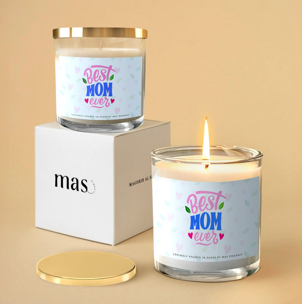 Best Mom labeled candle special for Mother's day celebration