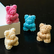 Teddy Pillar Candle