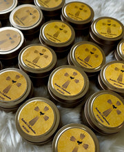 customised tin candle